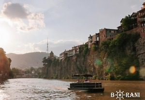 Take a Borani ferry ride in Tbilisi